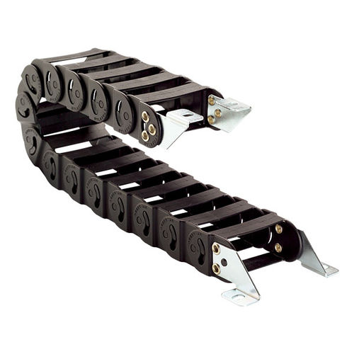 Catena portacavi aperta - Nylatrac® P/PH series - Dynatect Manufacturing, Inc. - in plastica / economica / leggera