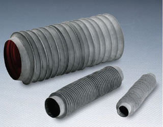 Soffietto di protezione rotondo - Gortflex® CT series - Dynatect Manufacturing, Inc. - in gomma / in tela spalmata / stampato
