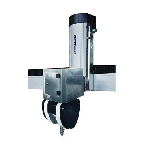 Testa di taglio a getto d'acqua - AC - Shenyang  All-Powerful Science&Technology Stock Co.,Ltd. - 5 assi / 3D / per taglio a smusso