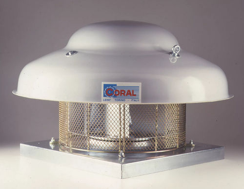 Ventilatore da tetto - ET  - CORAL - assiale / di estrazione / in acciaio galvanizzato