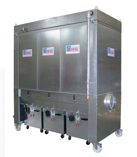 Depolveratore a maniche - Eurofilter H3 series - CORAL - con rimozione pneumatica / ad alto rendimento / ATEX