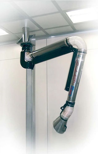 Braccio aspirante fisso - Evolution NO SMOKE ATEX series - CORAL - flessibile / rigido / per polveri