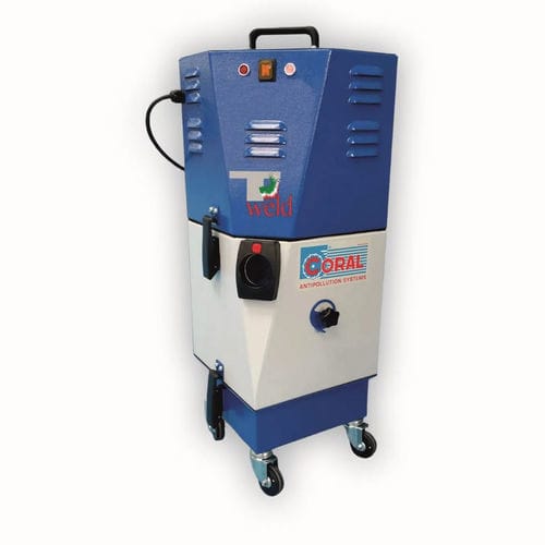 Aspiratore industriale - T-weld - CORAL - a secco / per polveri / elettrico