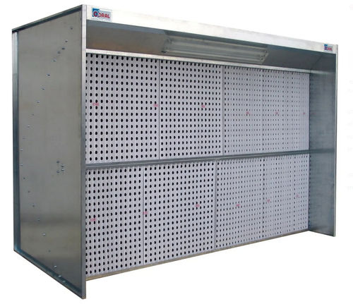 Cabina di verniciatura aperta - TECNODRY series - CORAL - per pezzi di ricambio / a filtro / ATEX