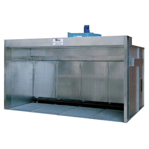 Cabina di verniciatura aperta - Zincvelo ZSP series - CORAL - per pezzi di ricambio / a velo d'acqua / modulare