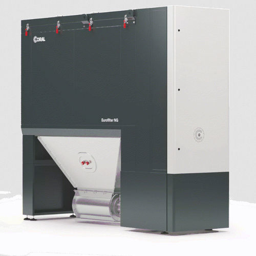 Depolveratore a maniche cilindriche - Eurofilter NG VS series - CORAL - a pulizia meccanica / modulare / autopulente