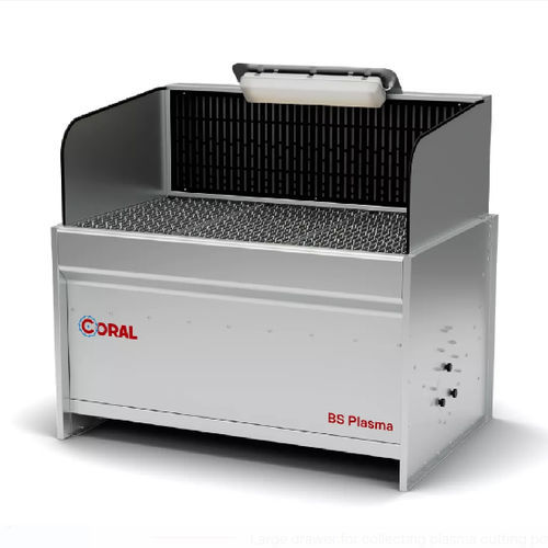 Tavola aspirante per taglio al plasma - BS PLASMA series - CORAL - per la depolverazione