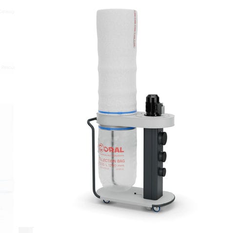 Depolveratore a maniche - HANDY series - CORAL - con rimozione pneumatica / mobile / per polvere di legno