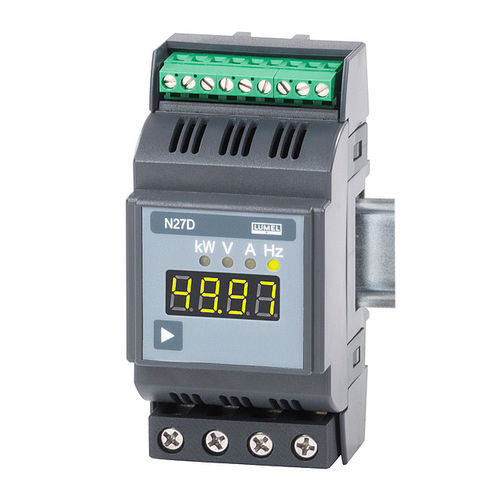Indicatore di corrente AC - N27D  - LUMEL - di tensione AC / di frequenza / di potenza