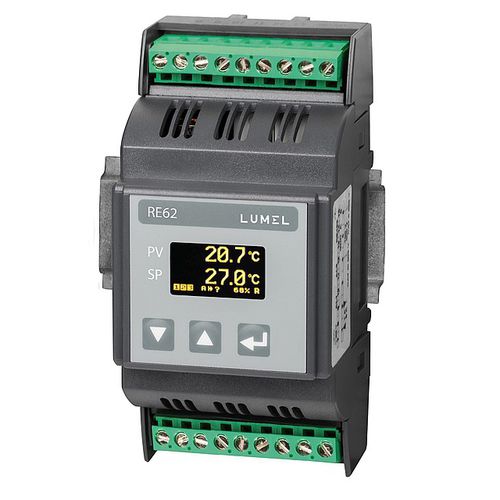 Controllore di temperatura digitale - RE62 - LUMEL - analogico / grafico / PID