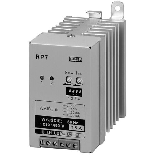 Controllore di potenza monofase - RP7 - LUMEL - su guida DIN