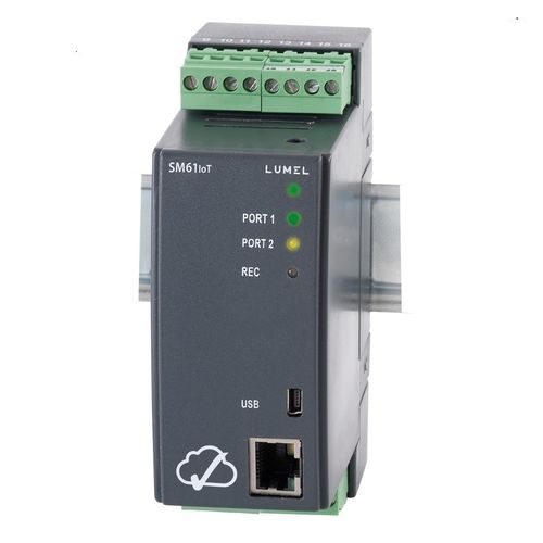 Data logger di temperatura - SM61IoT - LUMEL - di corrente / di potenza / Modbus