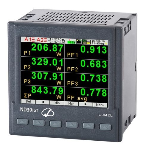 Apparecchio di misura della potenza ad incastro - ND30IoT - LUMEL - trifase