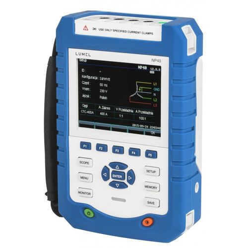 Analizzatore di qualità di energia - NP40 - LUMEL - portatile / in tempo reale / digitale