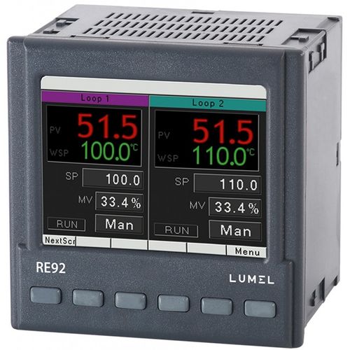 Controllore di temperatura digitale - RE92 - LUMEL - grafico / PID / programmabile
