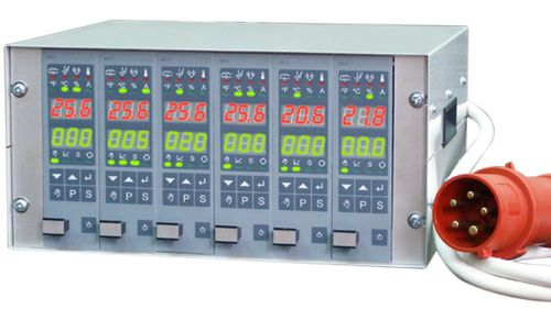 Controllore di temperatura con display LCD - SR11 - LUMEL - per stampaggio a iniezione