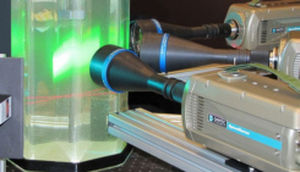 Apparecchio di misura di velocimetria ad immagini PIV - Dantec Dynamics A/S - di particelle / CCD