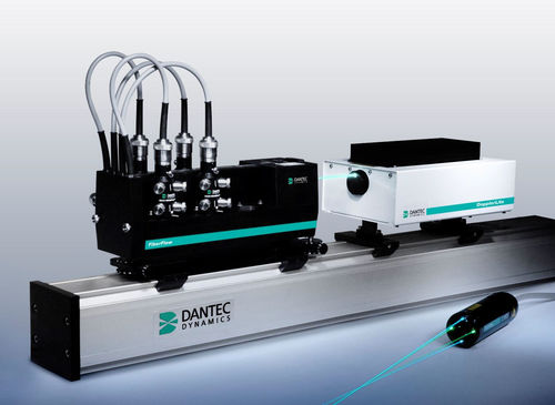 Sistema laser continuo - FiberFlow  - Dantec Dynamics A/S - a fibra ottica / verde