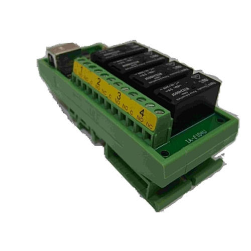 Modulo relè DC - IA-2104-U - Intelligent-Appliance - AC / per montaggio su guida DIN / USB