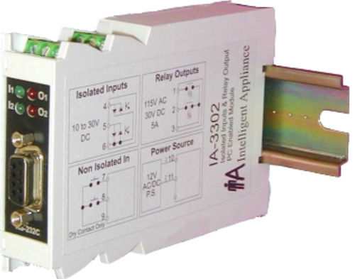 Modulo di ingresso digitale - IA-3302-2 - Intelligent-Appliance - RS232 / 4 canali / a 2 I