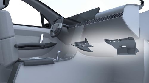 Elemento di fissaggio per settore automotive - Hutchinson Precision Sealing Systems - per pannelli / in polipropilene / su misura