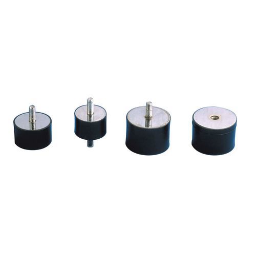 Supporto antivibrazione cilindrico - RADIAFLEX® - Hutchinson Precision Sealing Systems - in acciaio dolce / in elastomero / ammortizzatore antivibrazioni
