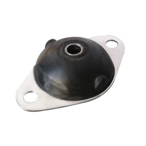 Supporto antivibrazione arrotondato - POLYFLEX - Hutchinson Precision Sealing Systems - in metallo / in gomma / per pompa