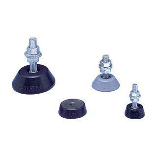 Supporto antivibrazione cilindrico - MINIFIX® - Hutchinson Precision Sealing Systems - in acciaio / in elastomero / in acciaio inossidabile