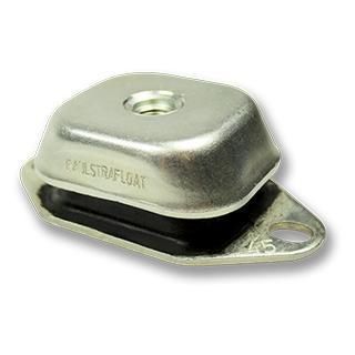 Supporto antivibrazione rettangolare - Paulstrafloat&reg; - Hutchinson Precision Sealing Systems - in elastomero / per dispositivo mobile / per compressore