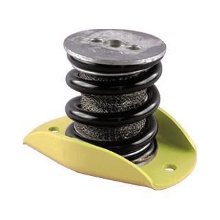 Supporto antivibrazione cilindrico - V1B11 series - Hutchinson Precision Sealing Systems - in metallo / in acciaio / in lega leggera