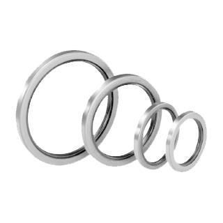 Anello di tenuta a un tagliente - Hutchinson Precision Sealing Systems - in acciaio inossidabile / a doppio tagliente / in NBR