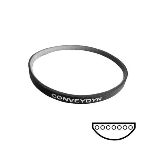 Nastro trasportatore rotondo - Conveydyn® - Hutchinson - curvo / in plastica / industriale