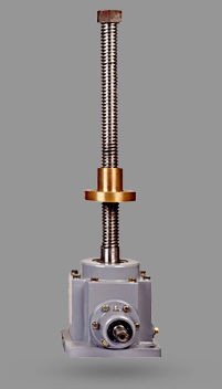 Martinetto meccanico a vite rotante - BGJ series - Gears and Gear Drives (India) Pvt. Ltd - a ingranaggio conici / in ghisa / in alluminio