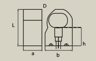 Clip per tubazioni - ø 20 - 100 mm - Zhejiang Compressed Fluid Transmission Engineering Co.,Ltd - in plastica / di fissaggio