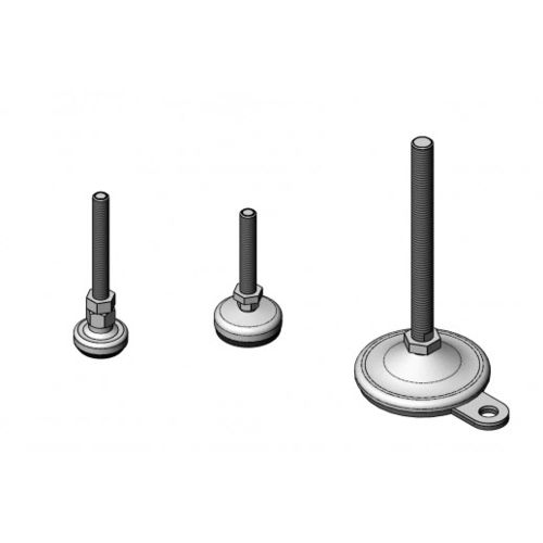 Piede di macchina - NA 01 series - TecEnMa GmbH - in acciaio inossidabile / antiscivolo / snodabile