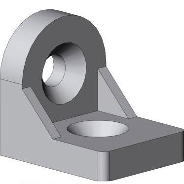 Squadra di fissaggio per profilati in alluminio - 4030 A - EL 01 series - TecEnMa GmbH - per operazioni di assemblaggio / in alluminio / 90°