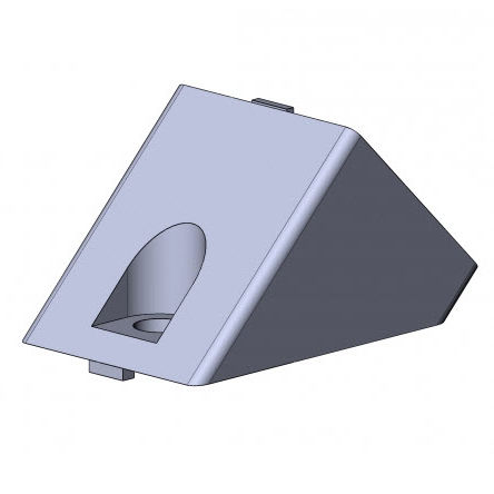Connettore di profili in alluminio - 4408 A 4040 SI 01 - TecEnMa GmbH