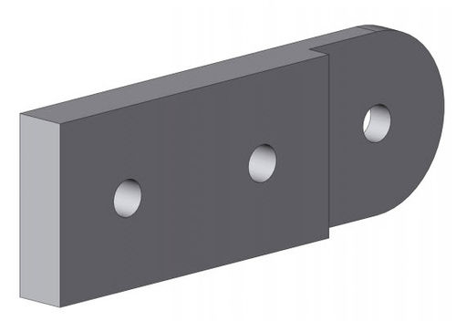 Squadra imperniata per assemblaggio di profilati - 4710 A 40120 EL 01 - TecEnMa GmbH