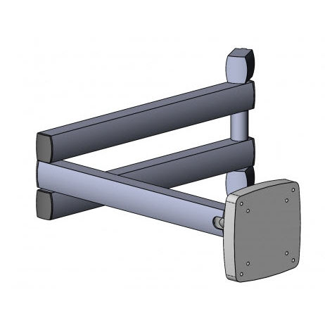 Supporto per monitor orientabile - TecEnMa GmbH - da parete