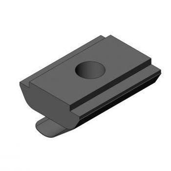 Dado a T - 3008 S 0x VZ 02 - TecEnMa GmbH - in acciaio zincato / per assemblaggio di profilati