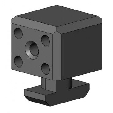 Uniblock per profilato in PA - 6303 K 10 SW 01 - TecEnMa GmbH