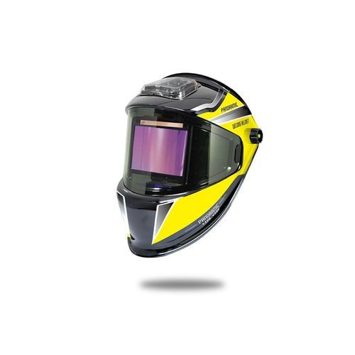 Maschera di saldatura auto-oscuranti - Panor-M-906400 - Wuhan Welhel Photoelectric Co., Ltd - contro gli infrarossi / contro gli UV