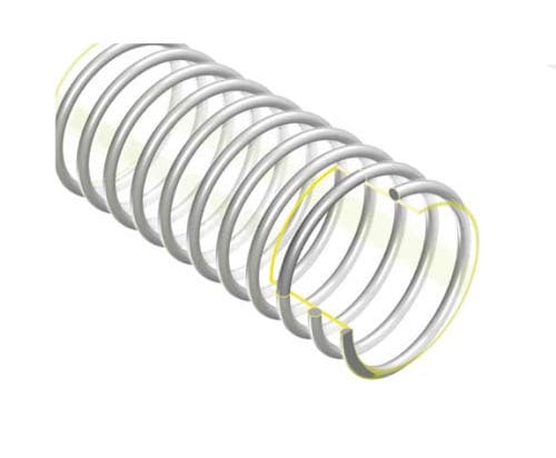 Tubo flessibile per prodotti sfusi - SERIE 3 PUR S AL - Gap Plastomere - in poliuretano / per trasporto pneumatico / per l'industria farmaceutica