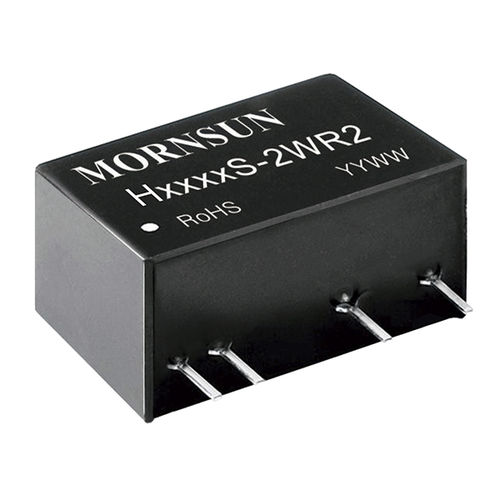 Convertitore DC/DC non regolato - G_S-2WR2 - MORNSUN Guangzhou Science & Technology Co.,Ltd. - isolato / SIP / per applicazioni mediche