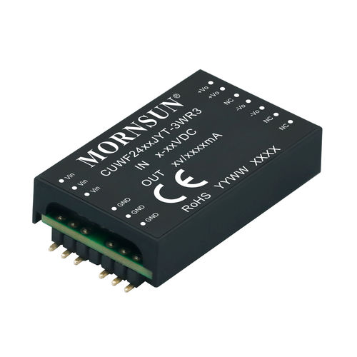 Convertitore DC/DC regolato - CUWF24_JYT-3WR3  - MORNSUN Guangzhou Science & Technology Co.,Ltd. - isolato / SMD / industriale