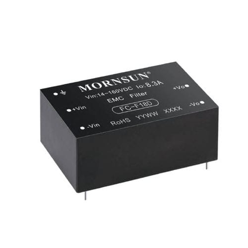 Filtro elettronico passa-banda - FC-F18D - MORNSUN Guangzhou Science & Technology Co.,Ltd. - attivo / di ingresso / EMC