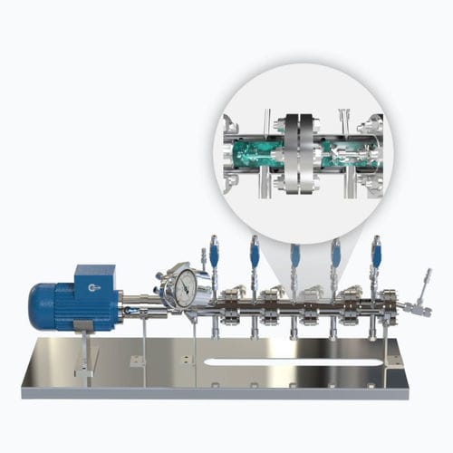 Reattore a flusso continuo - SlurryFLO&trade; - Amar Equipment Pvt. Ltd. - di processo / automatico / con agitatore