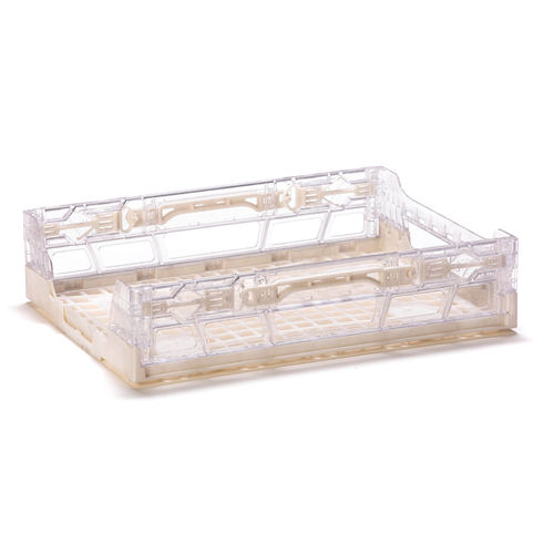 Cassetta polimerica - Crystal Clear Series - Tosca - di stoccaggio / da trasporto / per applicazioni alimentari