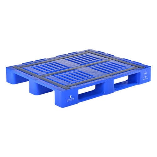 Pallet in metallo - CR3 1210 - Tosca - in HDPE / per l'industria agroalimentare / per movimentazione