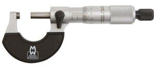 Micrometro per esterni - 0 - 25 mm - Moore & Wright - Vernier